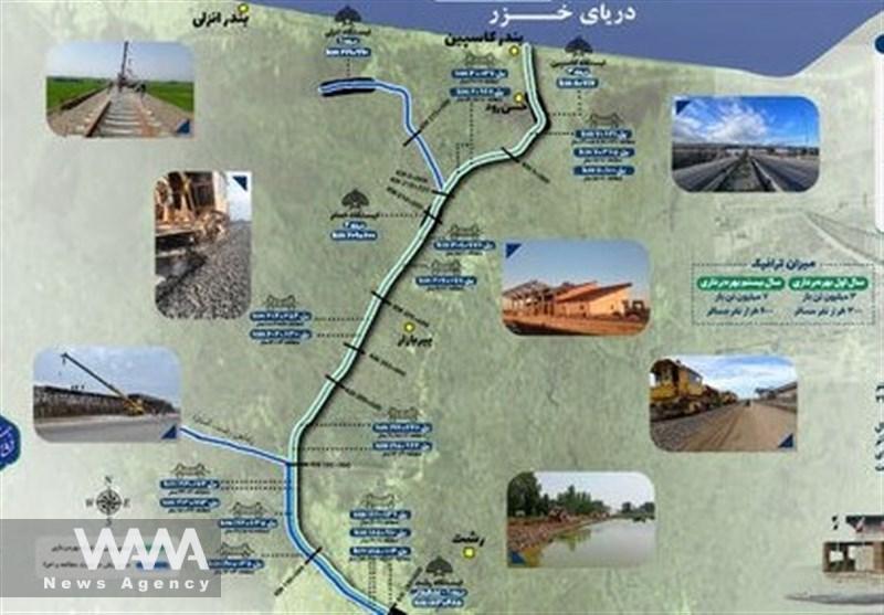 WANA - Rail from Anzali Free Zone to Russia