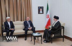 WANA - Armenian Prime Minister and Delegation Meet with the Supreme Leader