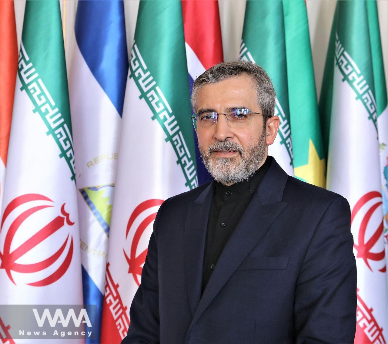 Ali Bagheri, Acting Foreign Minister of Iran. Iran FM PR / WANA News Agency