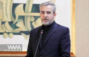 Ali Bagheri, Acting Foreign Minister of Iran. Iran FM PR / WANA News Agency