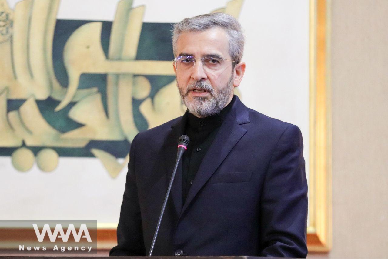 Ali Bagheri, Acting Foreign Minister of Iran. Iran FM PR / WANA News Agency