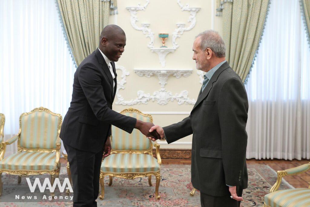 WANA - Meeting Between South Africa's Minister of International Relations and Iran's President