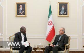 WANA - Meeting Between South Africa's Minister of International Relations and Iran's President