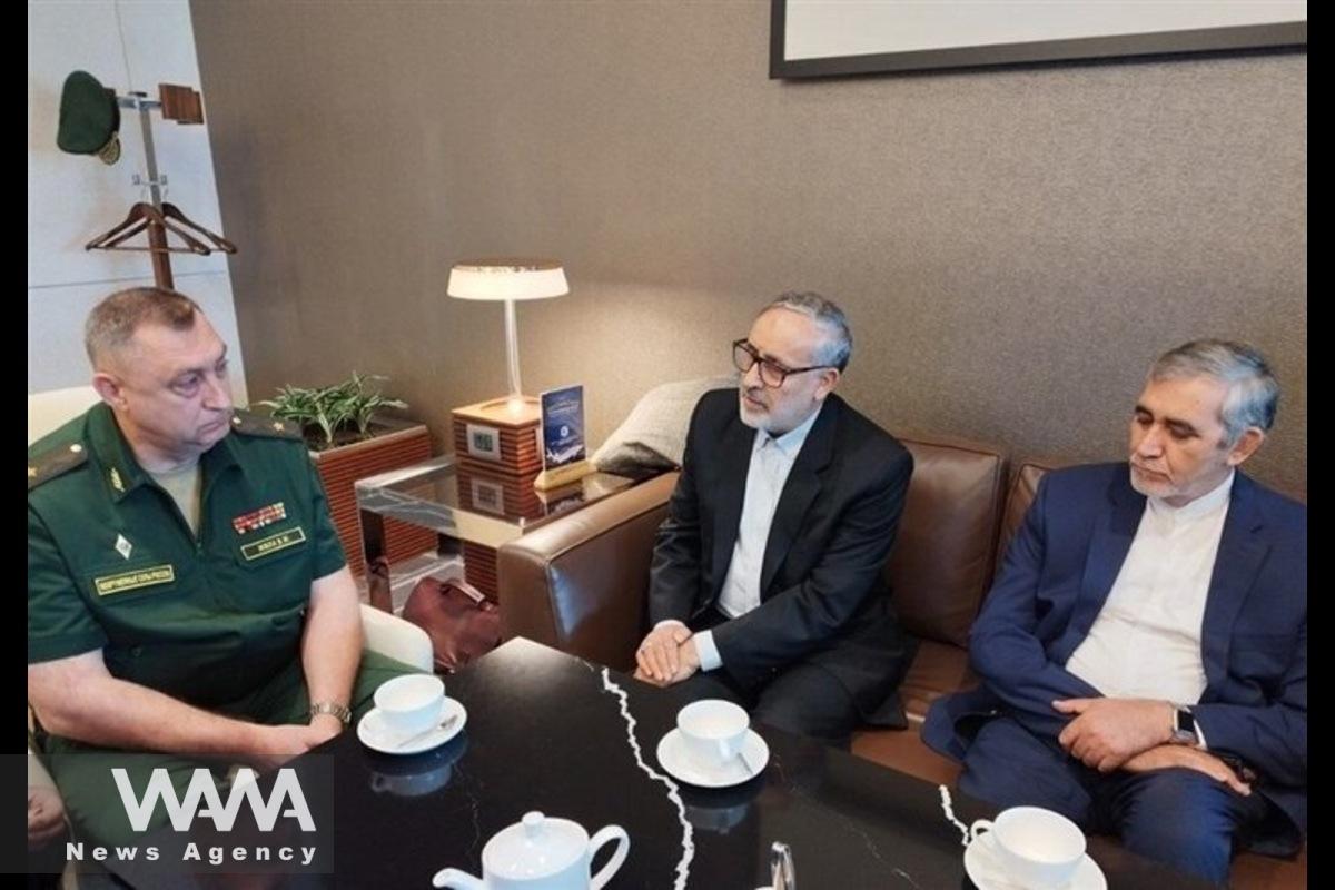 "Iranian Military Delegation Arrives in Moscow for Army 2024 Exhibition. Social Media / WANA News Agency