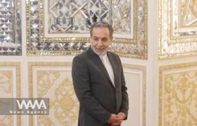 Iran's Foreign Minister Abbas Araghchi looks on before a meeting with Qatari Deputy Prime Minister and Foreign Minister Sheikh Mohammed bin Abdulrahman Al Thani