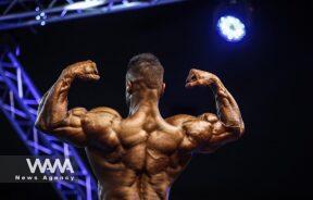 Iran's national bodybuilding team became the champion of the 78th Men's World Bodybuilding Championship on Kish Island.SEP 2024. Social Media / WANA News Agency