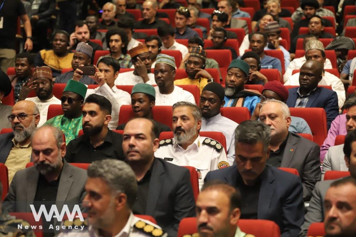 The Ninth Conference of Expatriate Fighters with guests from 26 countries in attendance. Social Media / WANA News Agency 