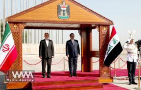 Masoud Pezeshkian, the President of Iran, arrived in Baghdad