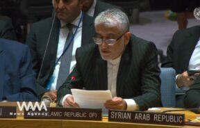 Amir Saeid Iravani, Ambassador and Permanent Representative of the Islamic Republic of Iran to the United Nations. Social Media / WANA News Agency