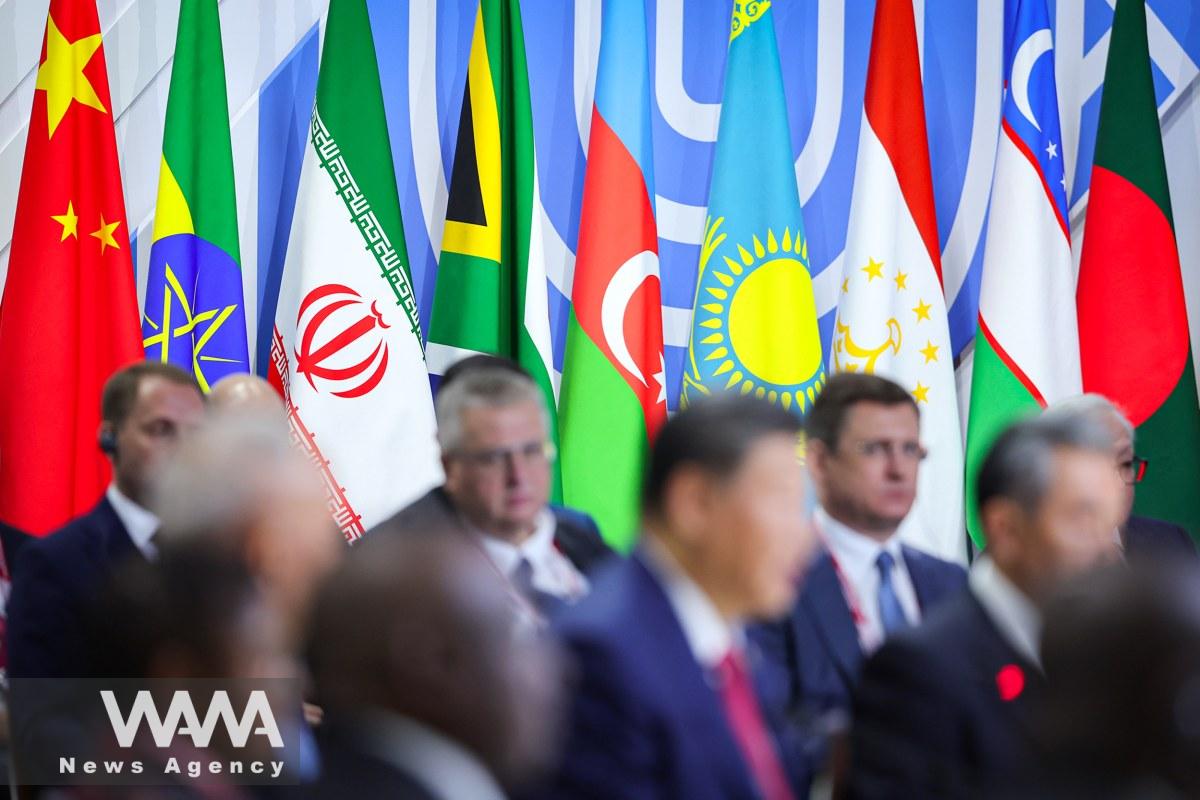 The sixteenth main summit of BRICS leaders was held in Kazan, the capital of Tatarstan, Russia, with the presence of Dr. Massoud Pezeshkian, President of the Islamic Republic of Iran, October 23, 2024. President.ir/ WANA News Agency