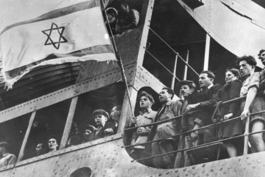 Jewish refugees and Palestine