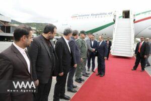 Brigadier General Amir Nasirzadeh arrived in Caracas