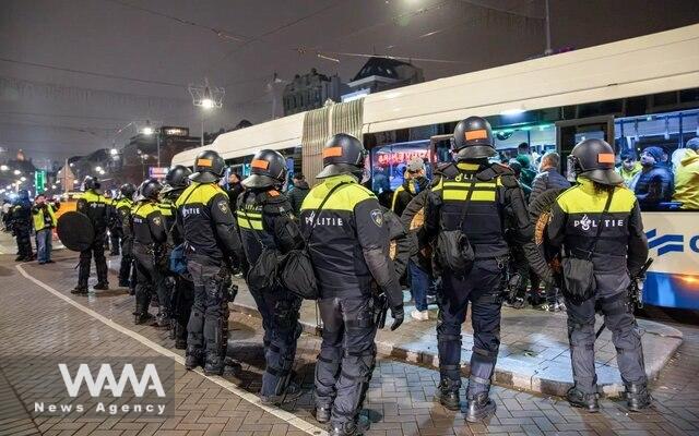 Amsterdam witnessed a tense match between Ajax Amsterdam and Maccabi Tel Aviv