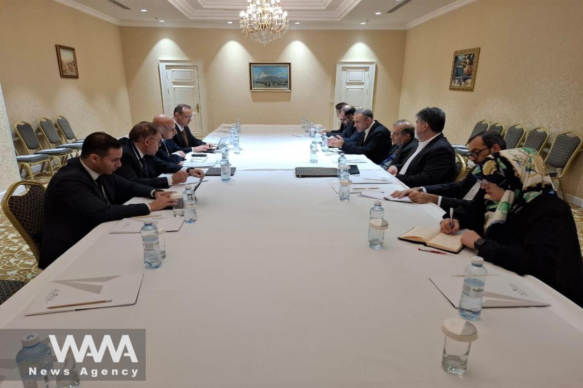 meeting between the Senior Advisor to Iran’s Foreign Minister on Special Political Affairs and Syria's Chief Negotiator in Astana