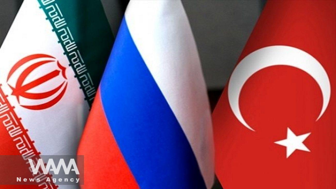 Iran, Russia, and Turkey