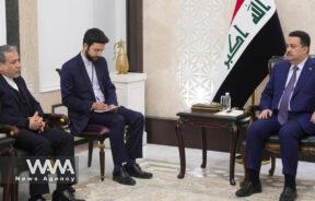 Iraqi Prime Minister Mohammed Shia' Al-Sudani stated meeting with Iranian Foreign Minister Seyyed Abbas Araqchi