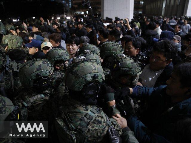 Martial Law in Seoul, the capital of South Korea