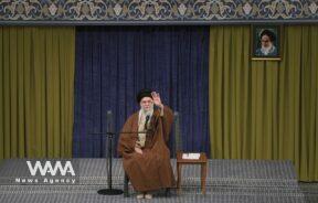 the Supreme Leader of the Islamic Republic This morning (Sunday, December 22, 2024), in a meeting with eulogists and poets of the Ahl al-Bayt (peace be upon them) at Imam Khomeini's Hosseiniyeh