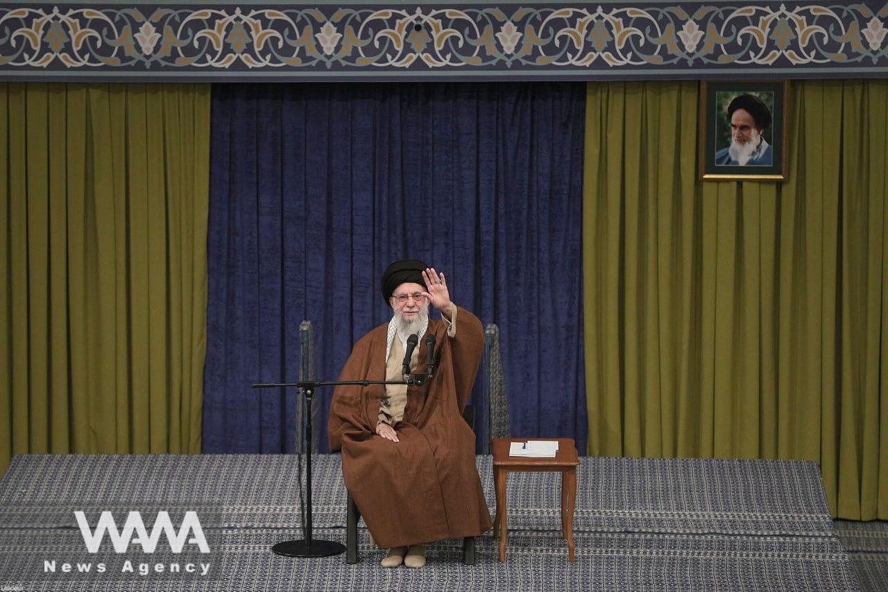 the Supreme Leader of the Islamic Republic This morning (Sunday, December 22, 2024), in a meeting with eulogists and poets of the Ahl al-Bayt (peace be upon them) at Imam Khomeini's Hosseiniyeh