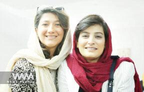 Iranian journalists Niloufar Hamedi and Elaheh Mohammadi. Social Media / WANA News Ageency