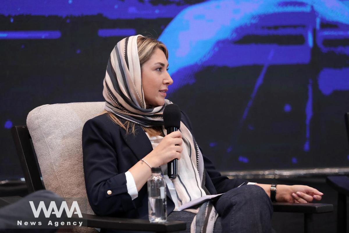 Elnaz Sakhaeian, Country Manager at Nestle Iran . Social media / WANA News Agency