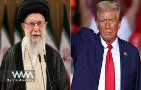 Iran’s Supreme Leader and Trump / WANA News Agency