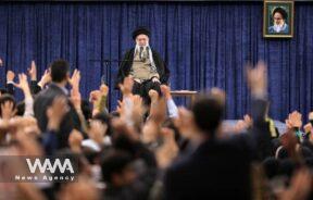 Iran's Supreme Leader in meeting with Students / WANA News Agency