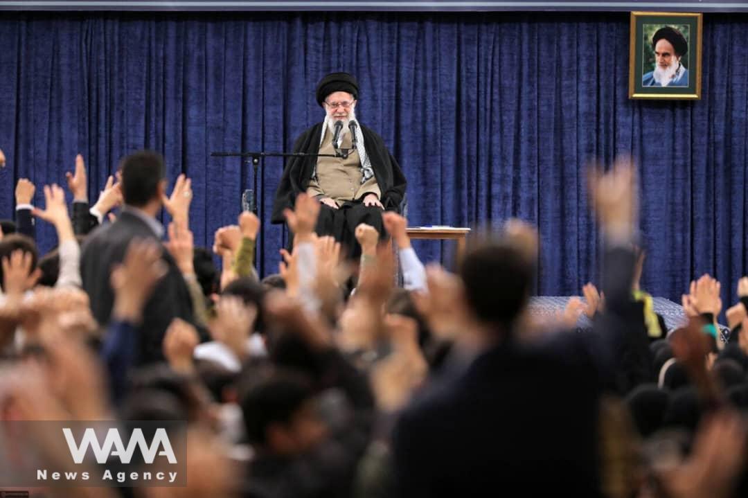 Iran's Supreme Leader in meeting with Students / WANA News Agency