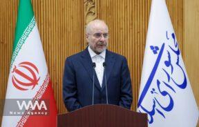 Mohammad Bagher Qalibaf, the Speaker of the Iranian Parliament (Majles) since 2020. Majlis PR / WANA News Agency
