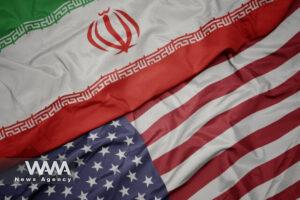 Iran and US Flags / WANA News Agency