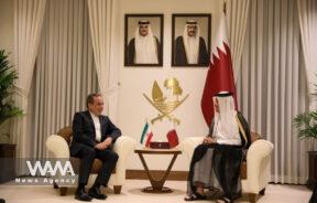 Iranian Foreign Minister met with the Qatari Prime Minister and Foreign Minister / WANA News Agency