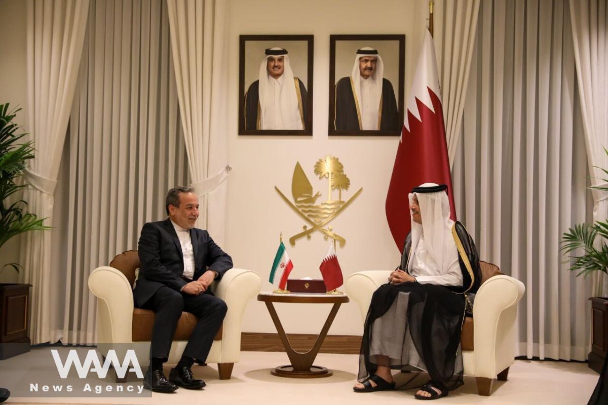 Iranian Foreign Minister met with the Qatari Prime Minister and Foreign Minister / WANA News Agency