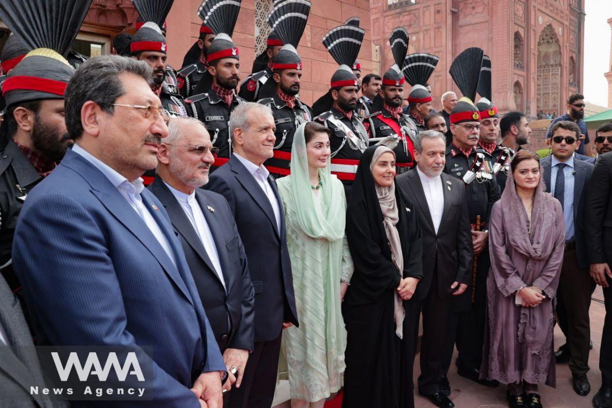 Masoud Pezeshkian, President of Iran, trip to Pakistan on August 02, 2025. Social media/ WANA News Agency