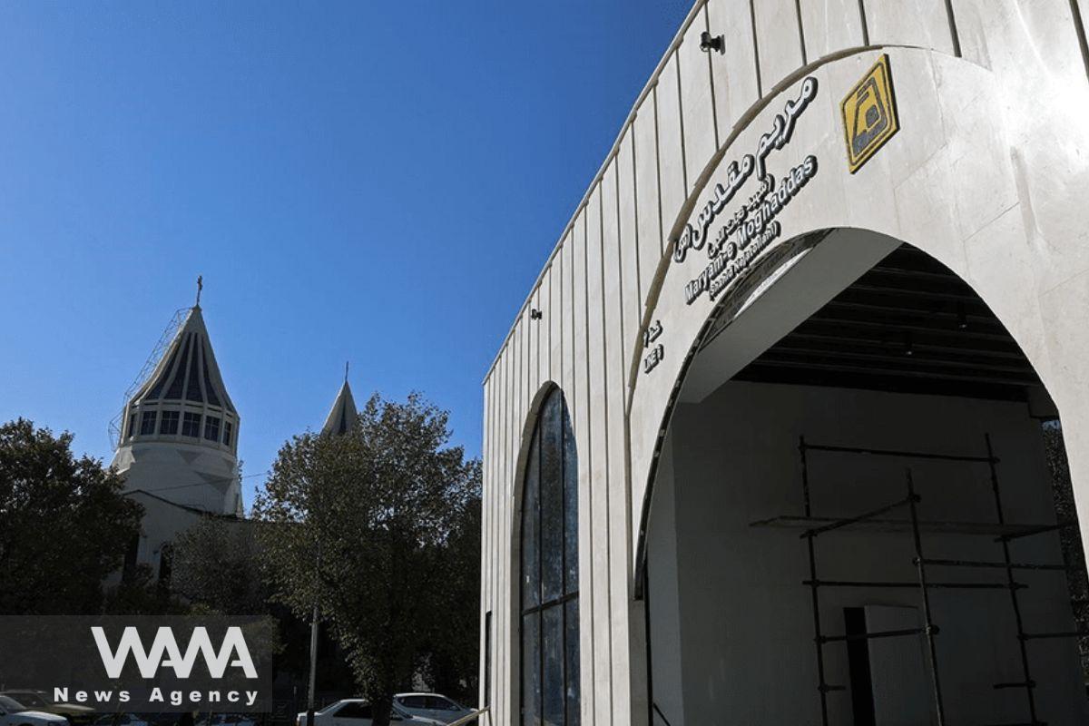 ایستگاه مترو 'Saint Mary' Tehran. رسانه های اجتماعی/ آژانس خبری WANA