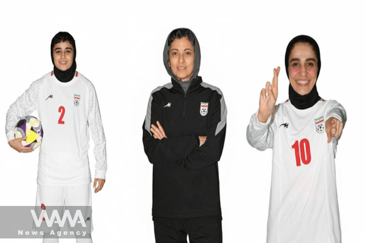 Iranian Women’s Futsal. Social Media / WANA News Agency