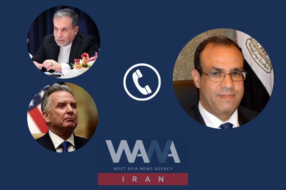 Egypt's Phone Calls with Iran and U.S. Envoy. Social Media / WANA News Agency