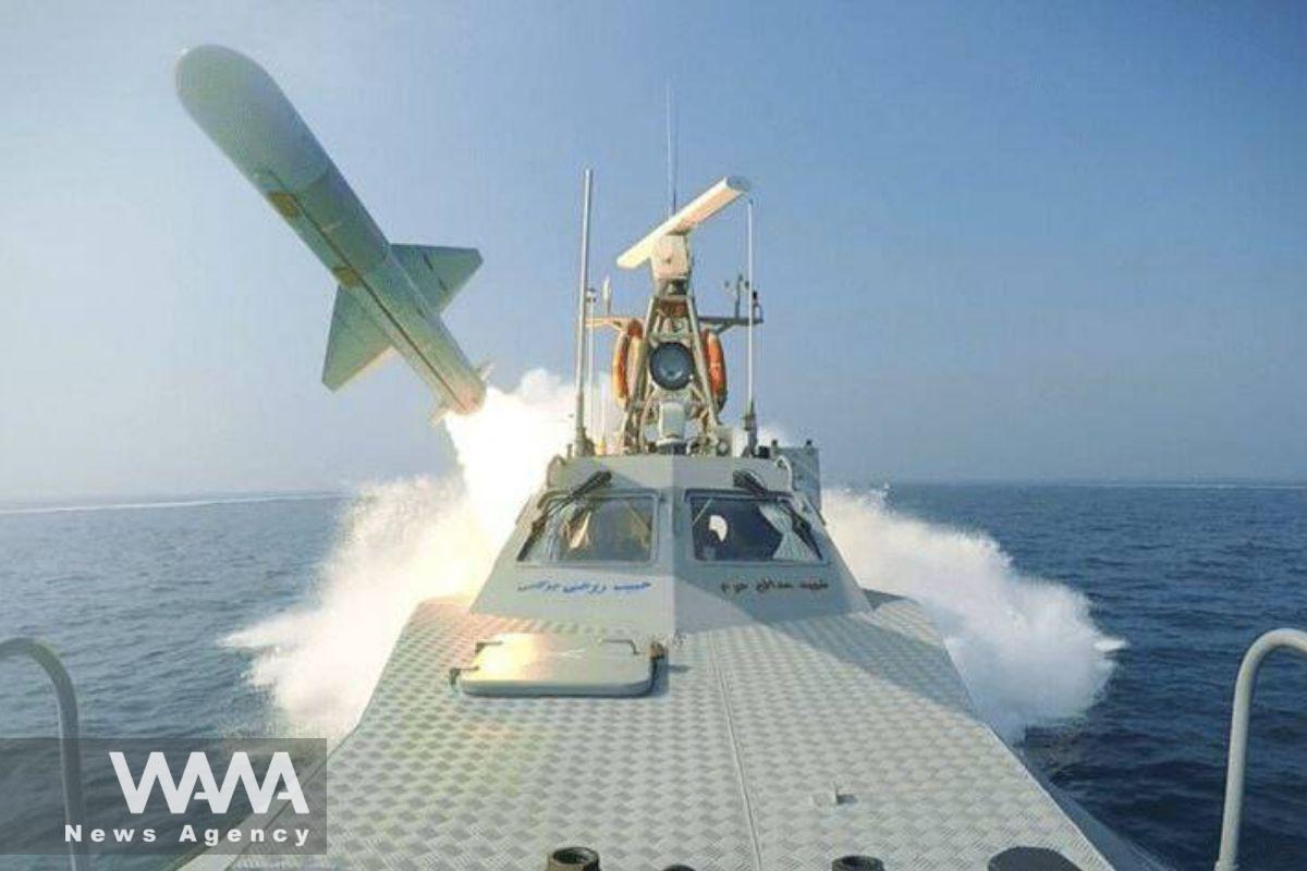 Iranian Naval Drill in Strait of Hormuz on Feb 17, 2026. Social media/ WANA News Agency